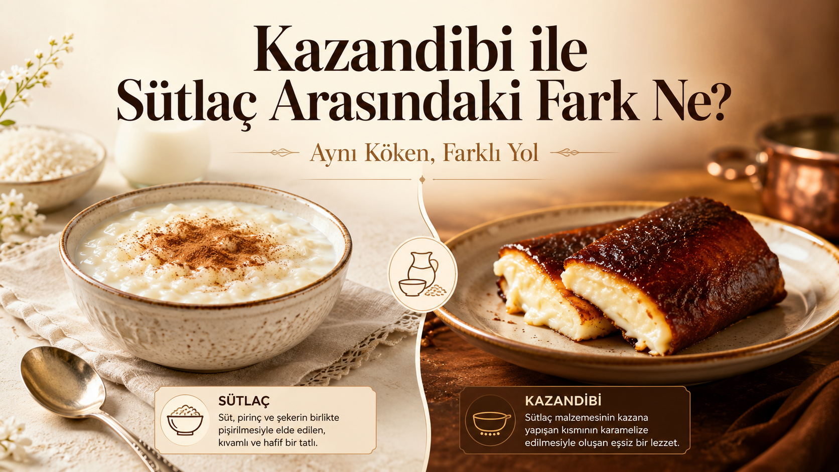 Kazandibi ile Sütlaç Arasındaki Fark Ne?